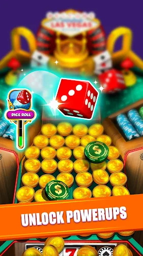 Casino Vegas Coin Party Dozer ảnh chụp màn hình 1