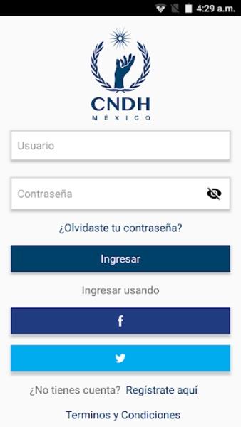 CNDH Informa Screenshot 2