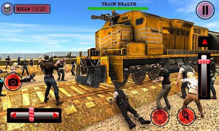 US Army Train Zombie Shooting スクリーンショット 1