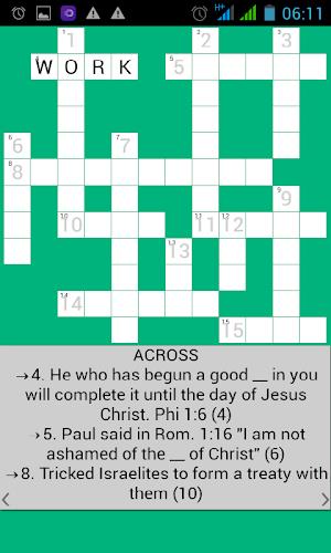 Bible Crossword screenshot 3