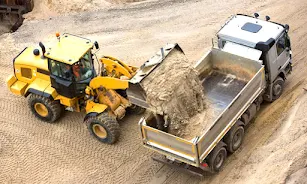 Dumper Truck Transport Driving Captura de tela 1