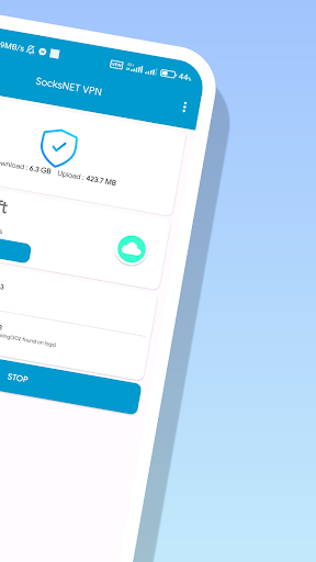 SocksNET VPN screenshot 2