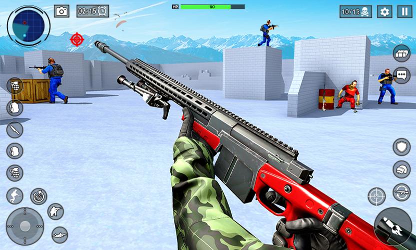 FPS War Game: Offline Gun Game Screenshot 2