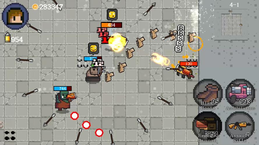 Tiny Warrior - Pixel Gun ekran görüntüsü 3