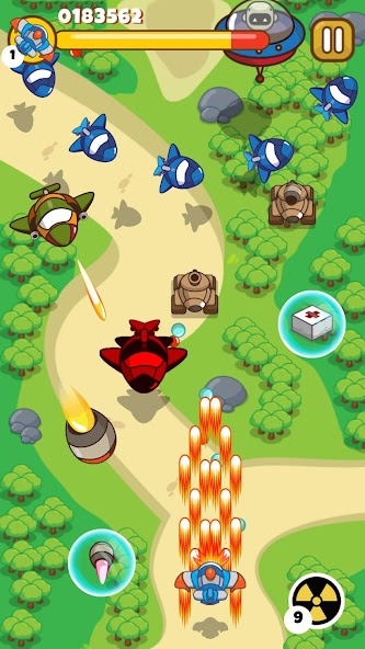 Sky Raiders - Battle Wars Mod ảnh chụp màn hình 4