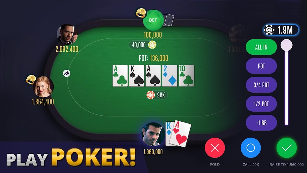 Poker Arena Champions - Texas Hold'em & Omaha Скриншот 1