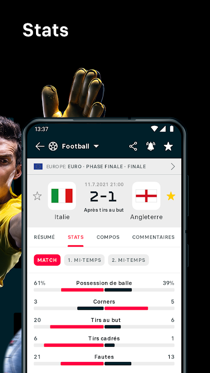 Flashscore - flash résultats ảnh chụp màn hình 4