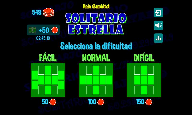 Solitario Estrella屏幕截圖3