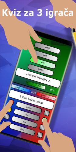 Kviz za 3 & 4 igrača 스크린 샷 1