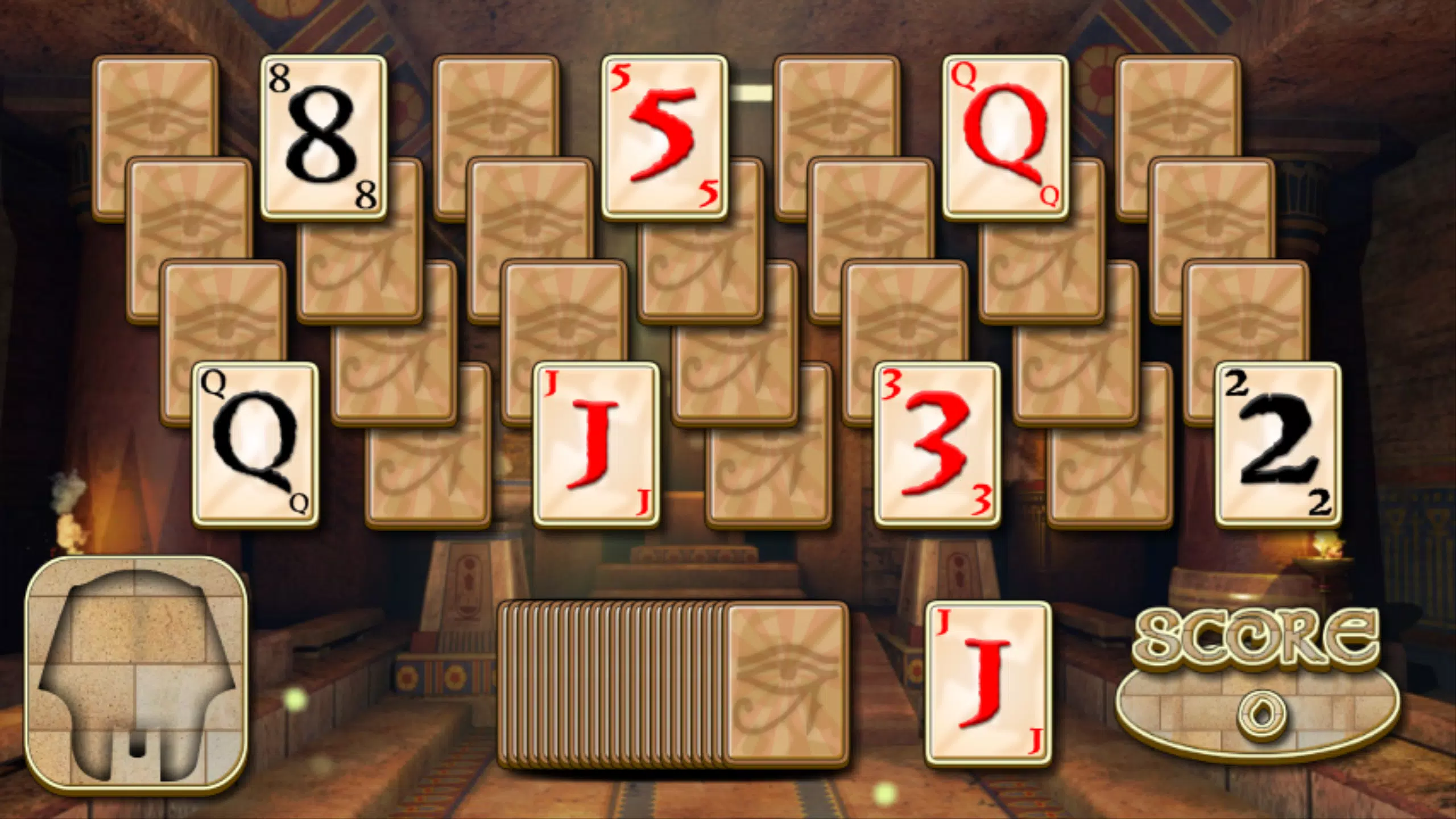 Egypt Solitaire ảnh chụp màn hình 1