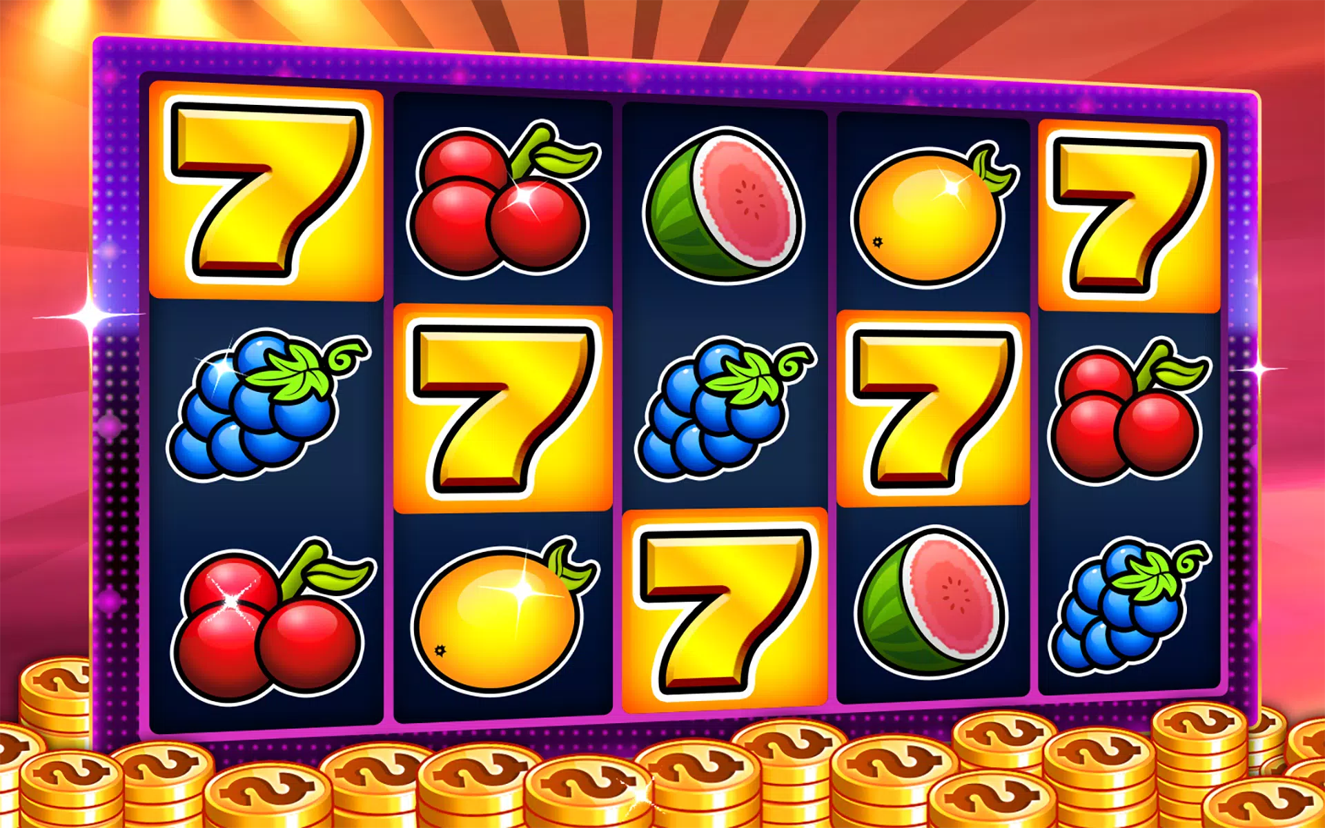 ภาพหน้าจอ Slot machines - Casino slots 1