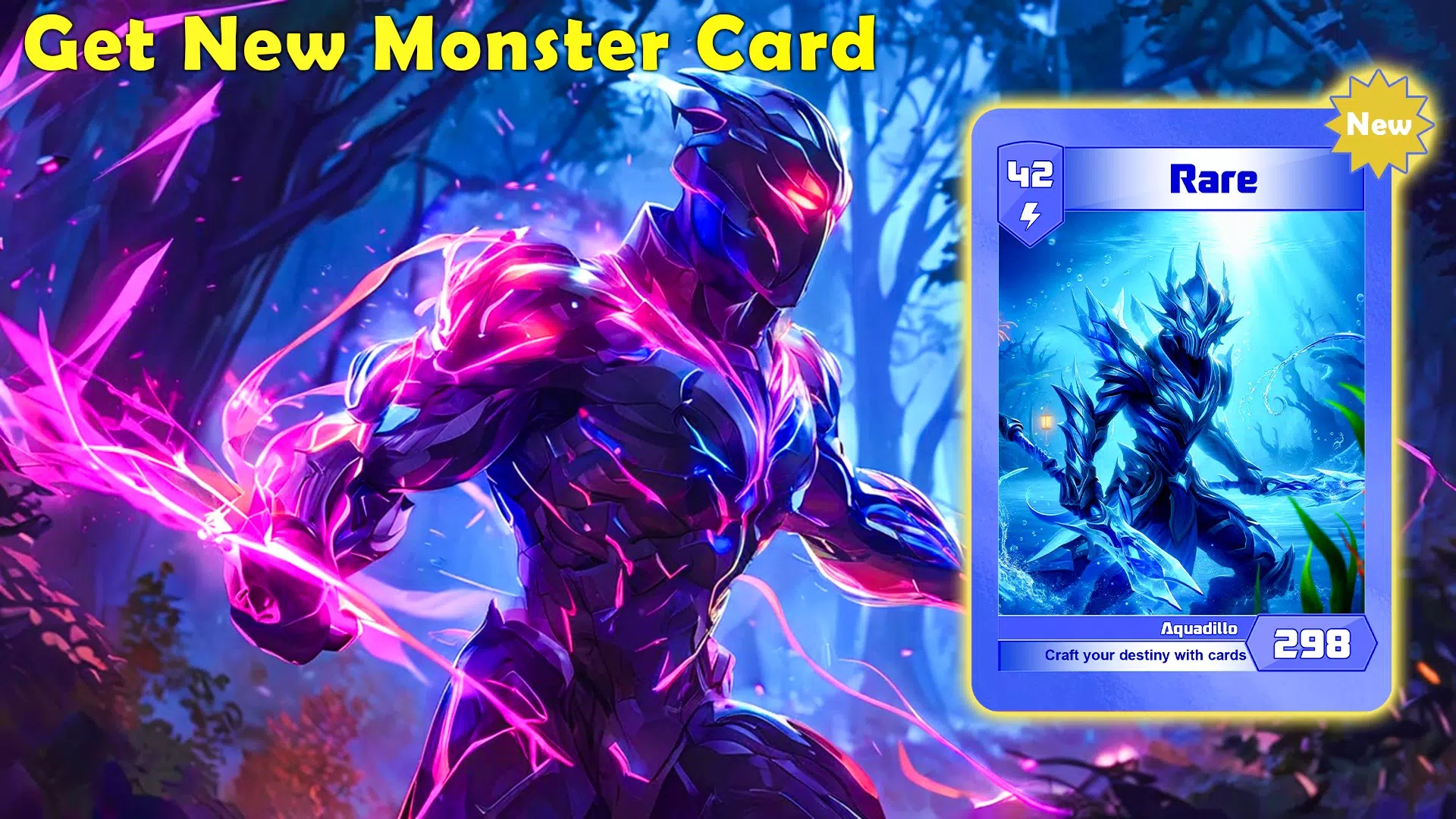 Monsters Card Collector Game Capture d’écran1