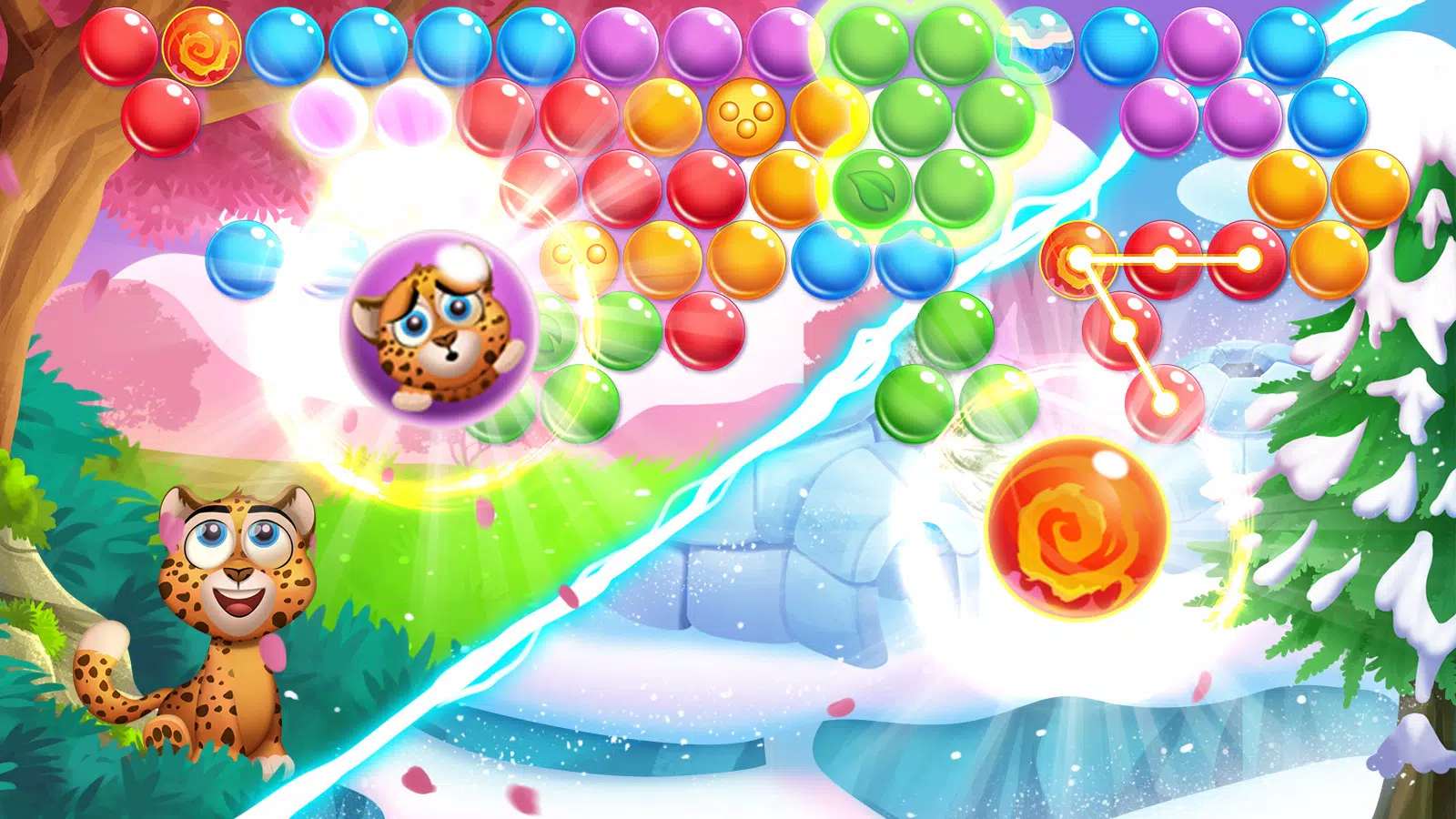 Bubble Pop: Wild Rescue ကိုဖန်သားပြင်1