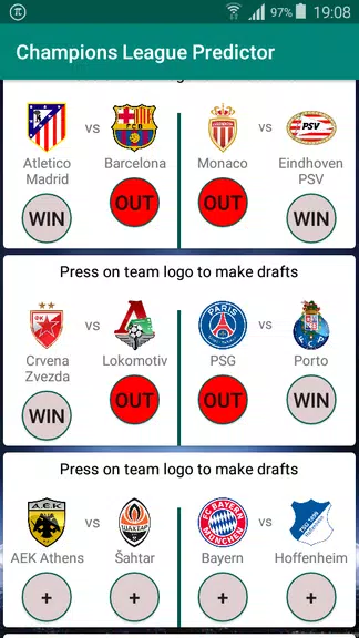 Champions Football Predictor স্ক্রিনশট 2
