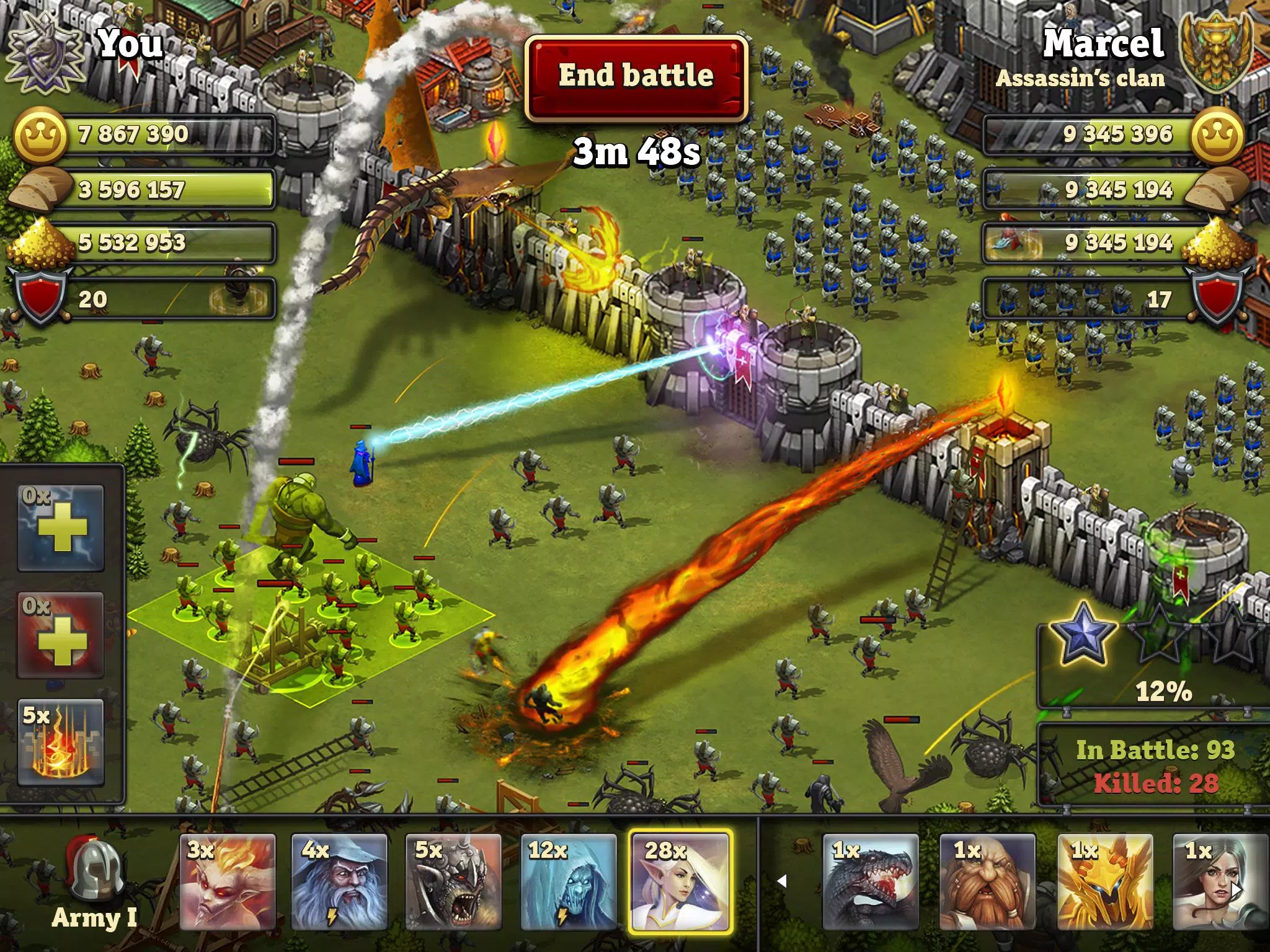 Throne Rush Screenshot 1