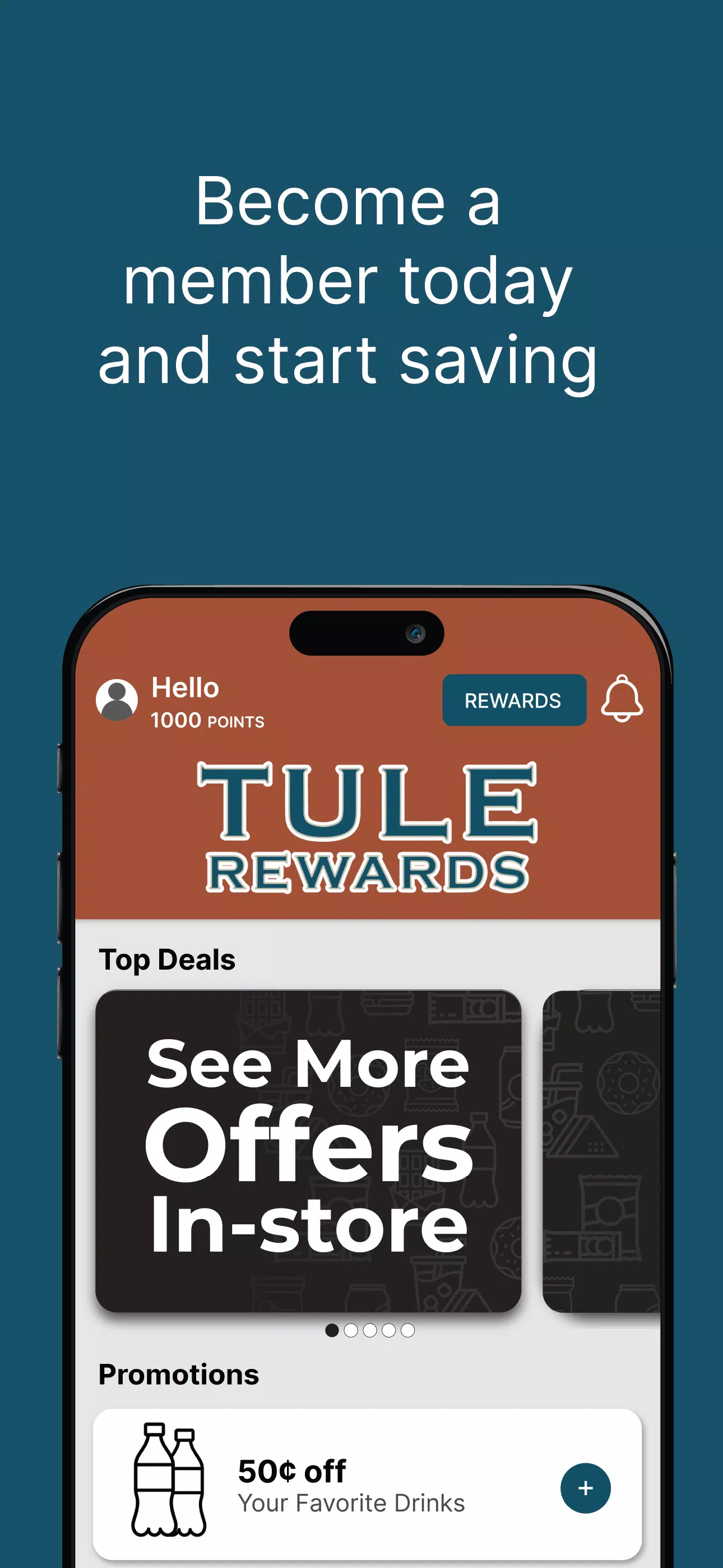 ภาพหน้าจอ Tule Rewards 1