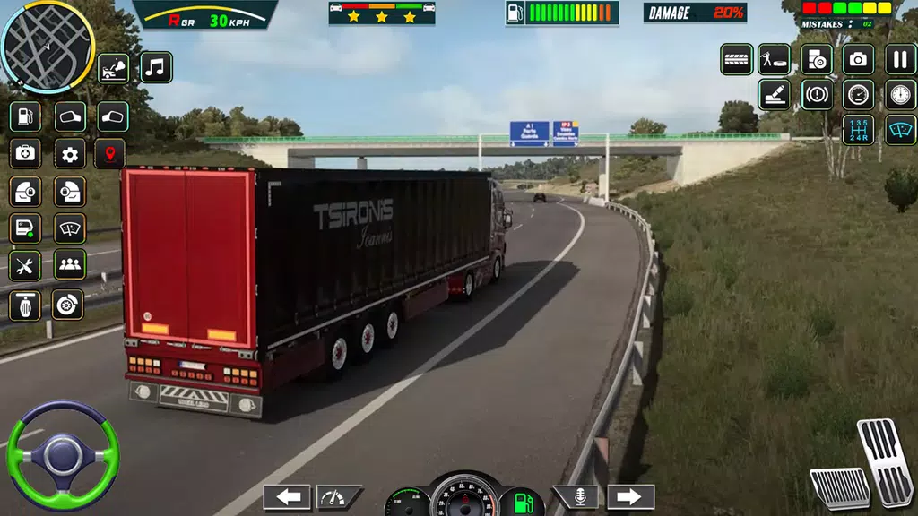 Real City Cargo Truck Driving screenshot 4