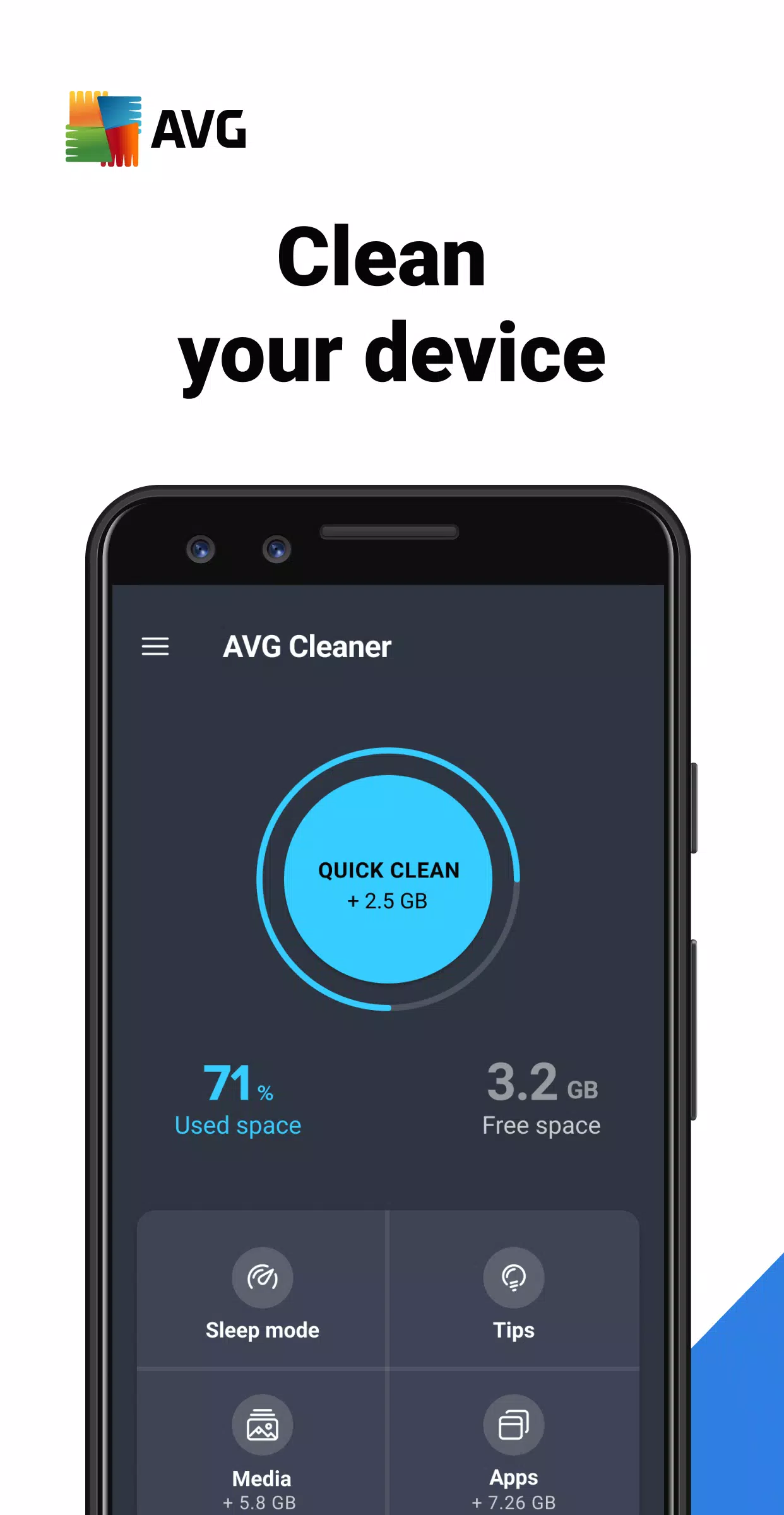 AVG Cleaner: limpiador captura de pantalla 1