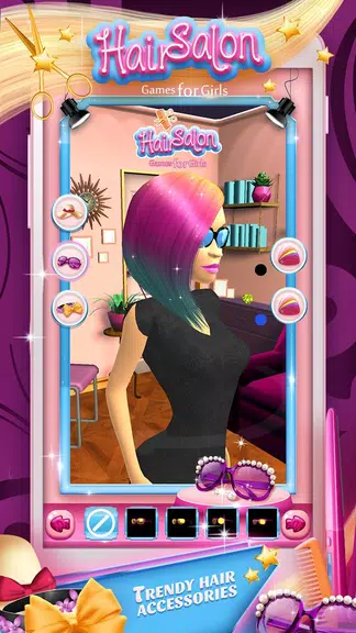 Hair Salon Games for Girls स्क्रीनशॉट 2