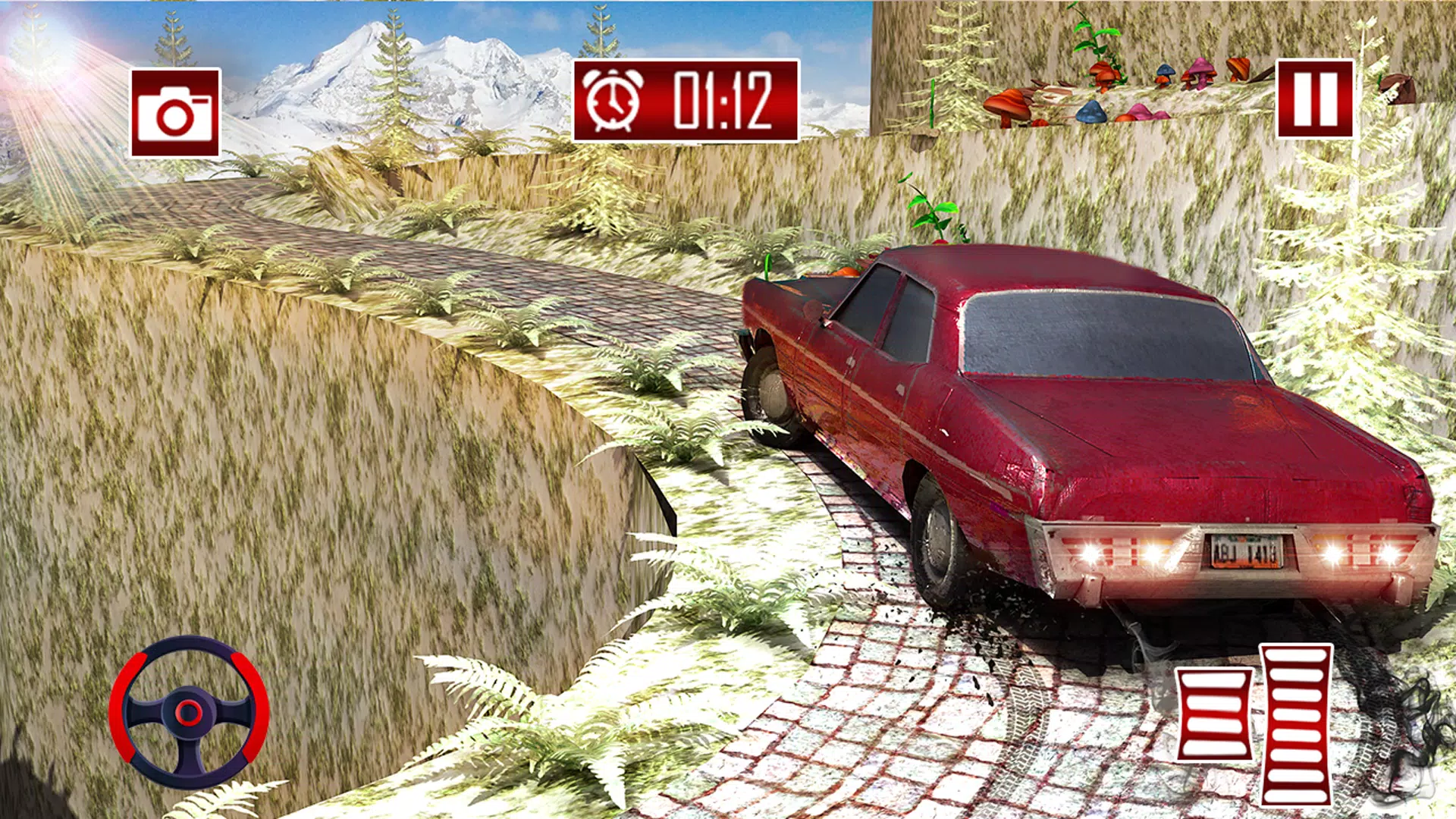 Classic Car Real Driving Games screenshot 2