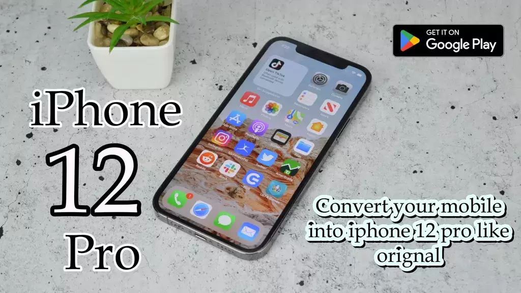 iPhone 12 Pro Launcher Themes ကိုဖန်သားပြင်2