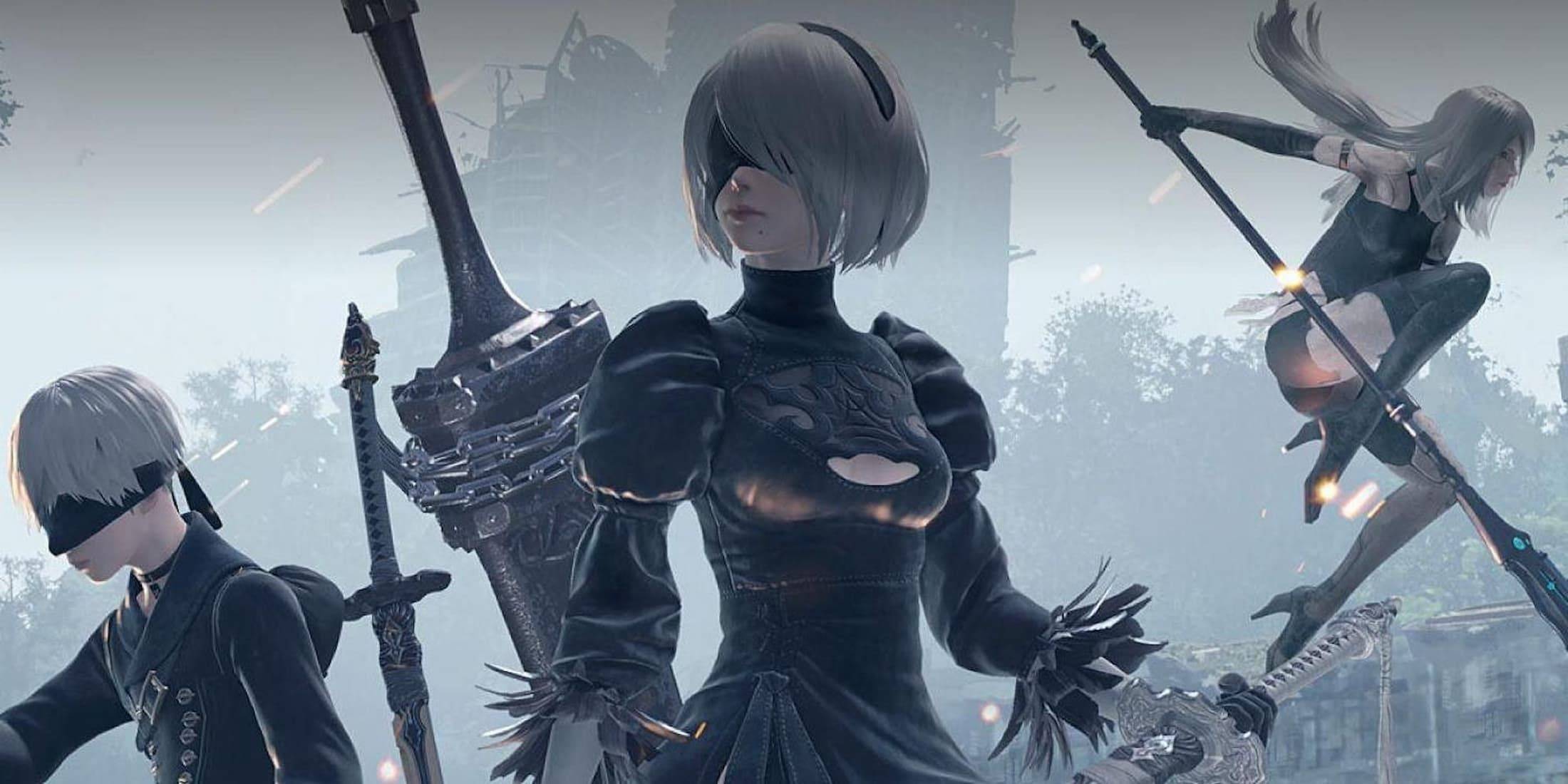 Nier: Automata - Game of the Yorha vs End  das diferenças da edição YORHA