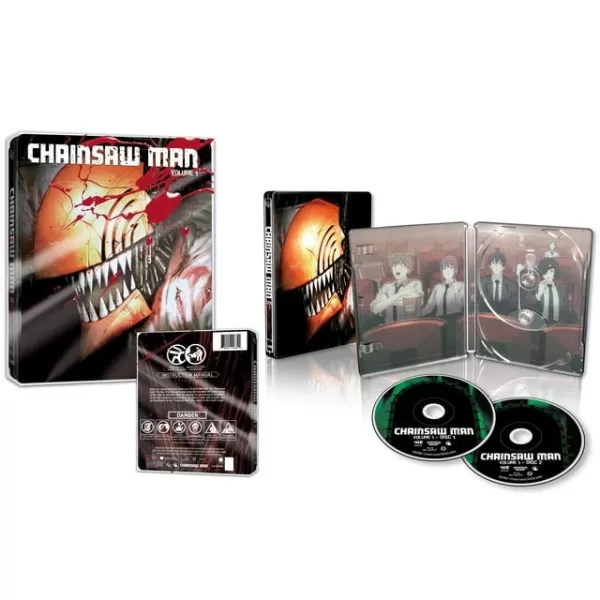 Chainsaw Man Season 1 Steelbook Preorder Available at Walmart for $42.96