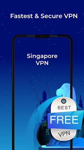 Singapore VPN - Free, Fast & Secure captura de pantalla 1