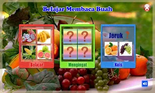 Belajar Membaca Buah স্ক্রিনশট 1