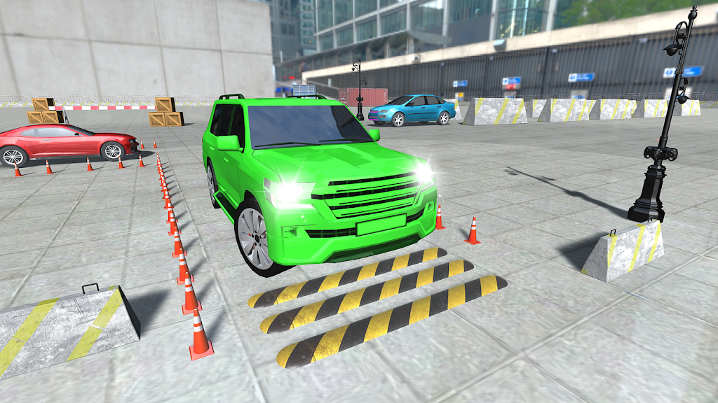 Prado Car Parking Driving Game Screenshot 2