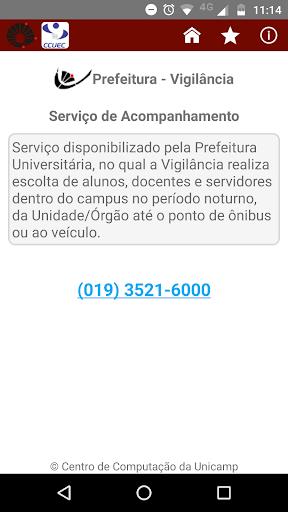 UNICAMP Serviços Capture d’écran2