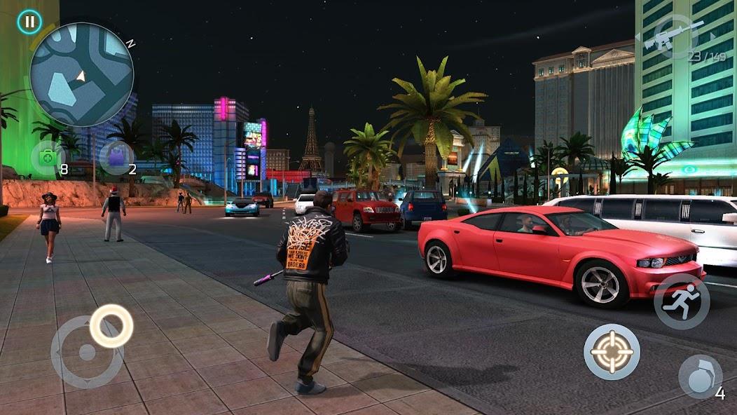 ภาพหน้าจอ Gangstar Vegas: World of Crime Mod 1