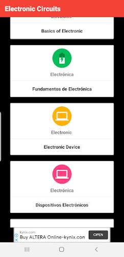 Electronics Circuits экрана 3