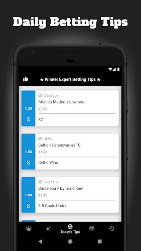 ภาพหน้าจอ Winner Expert Betting Tips 1