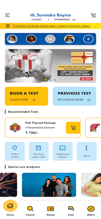 Dr Lal PathLabs - Blood Test Screenshot 2