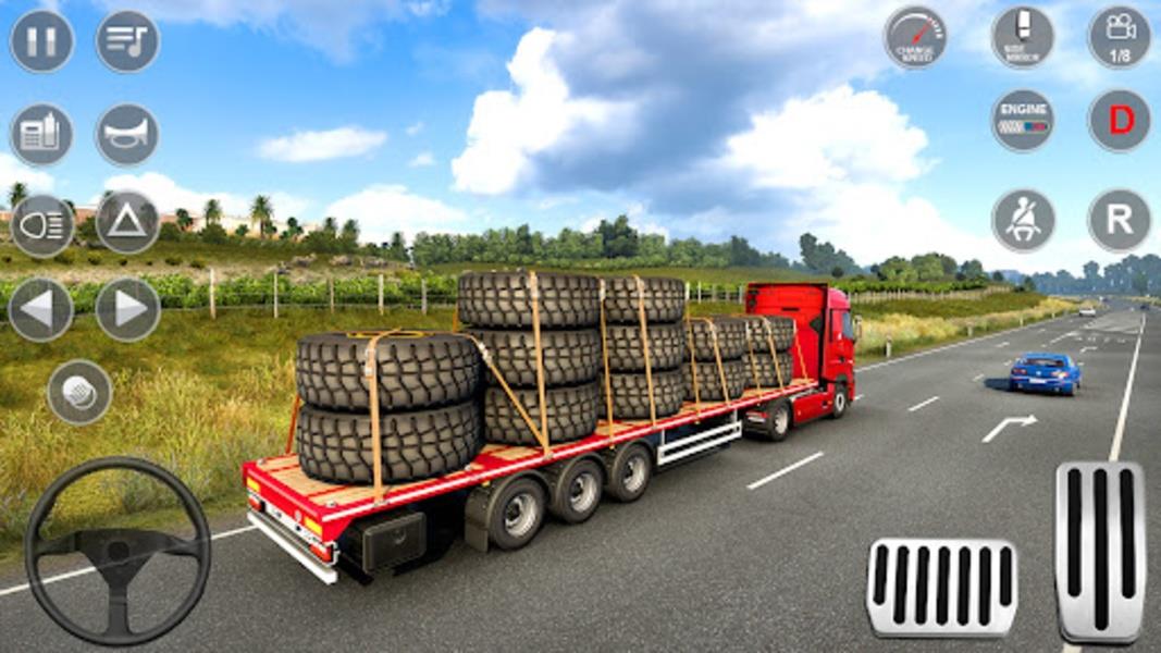 Europe Truck Simulator Driving zrzut ekranu 1