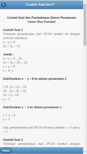 Rumus Matematika स्क्रीनशॉट 1