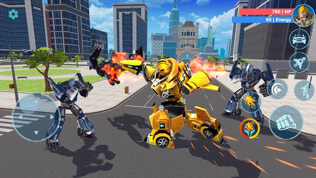 Robot Fighting Game: Mech Era Mod ảnh chụp màn hình 1