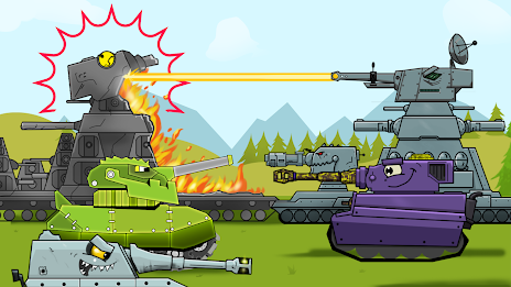 Merge Tanks: Tank War Combat captura de pantalla 2