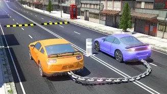 Screenshot Chained Cars against Ramp 2