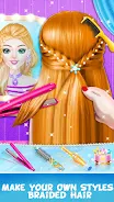 Fashion Braid Hair Salon Games Screenshot 4