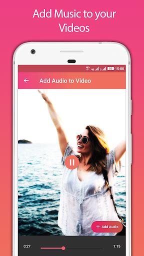 Video Sound Editor: Add Audio, Mute, Silent Video ภาพหน้าจอ 3