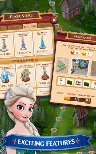 Disney Frozen Free Fall Games屏幕截圖2