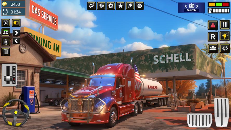 Euro Transporter Truck Games Screenshot 1