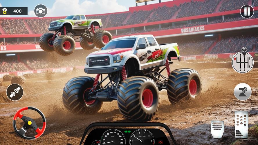 Monster Truck Racing Game 3D屏幕截圖4