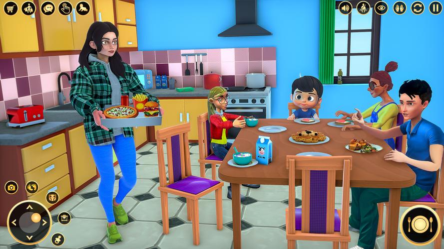 Mom Simulator Family Games 3D屏幕截圖2