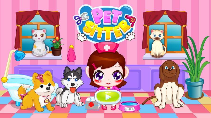 Animal Games, Pet-Sitter captura de pantalla 1