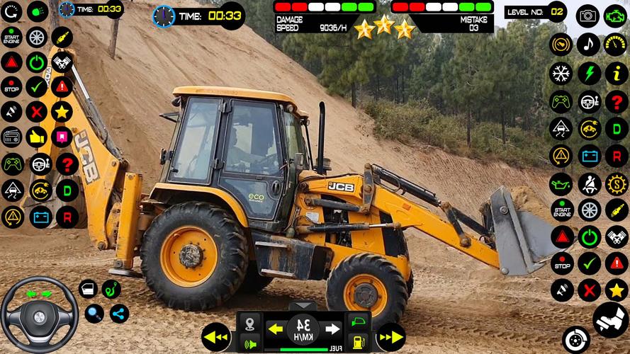 Real Snow Excavator - JCB स्क्रीनशॉट 4