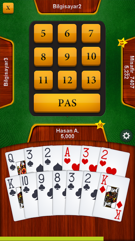 ภาพหน้าจอ Batak HD Online 2