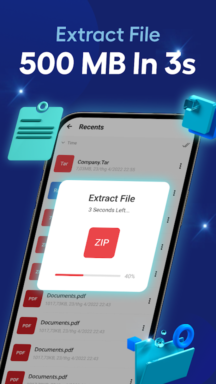 Pro 7-Zip, Unzip Rar Extractor Capture d’écran1